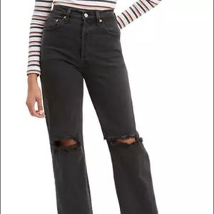 Levi’s Women’s Ribcage Straight Ankle Jeans, Cabo Nights